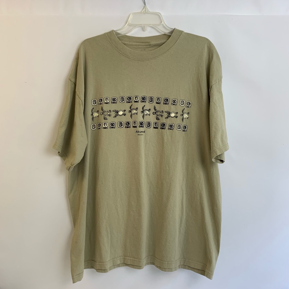 Akumal Sea Turtle T-Shirt Size XXL